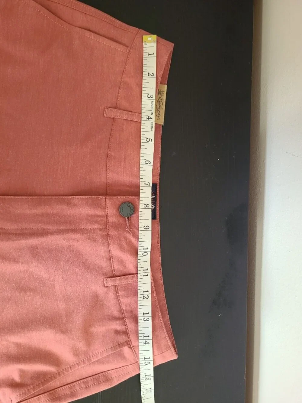 NWT Faherty Beltloop All Day Short Redwood size 30